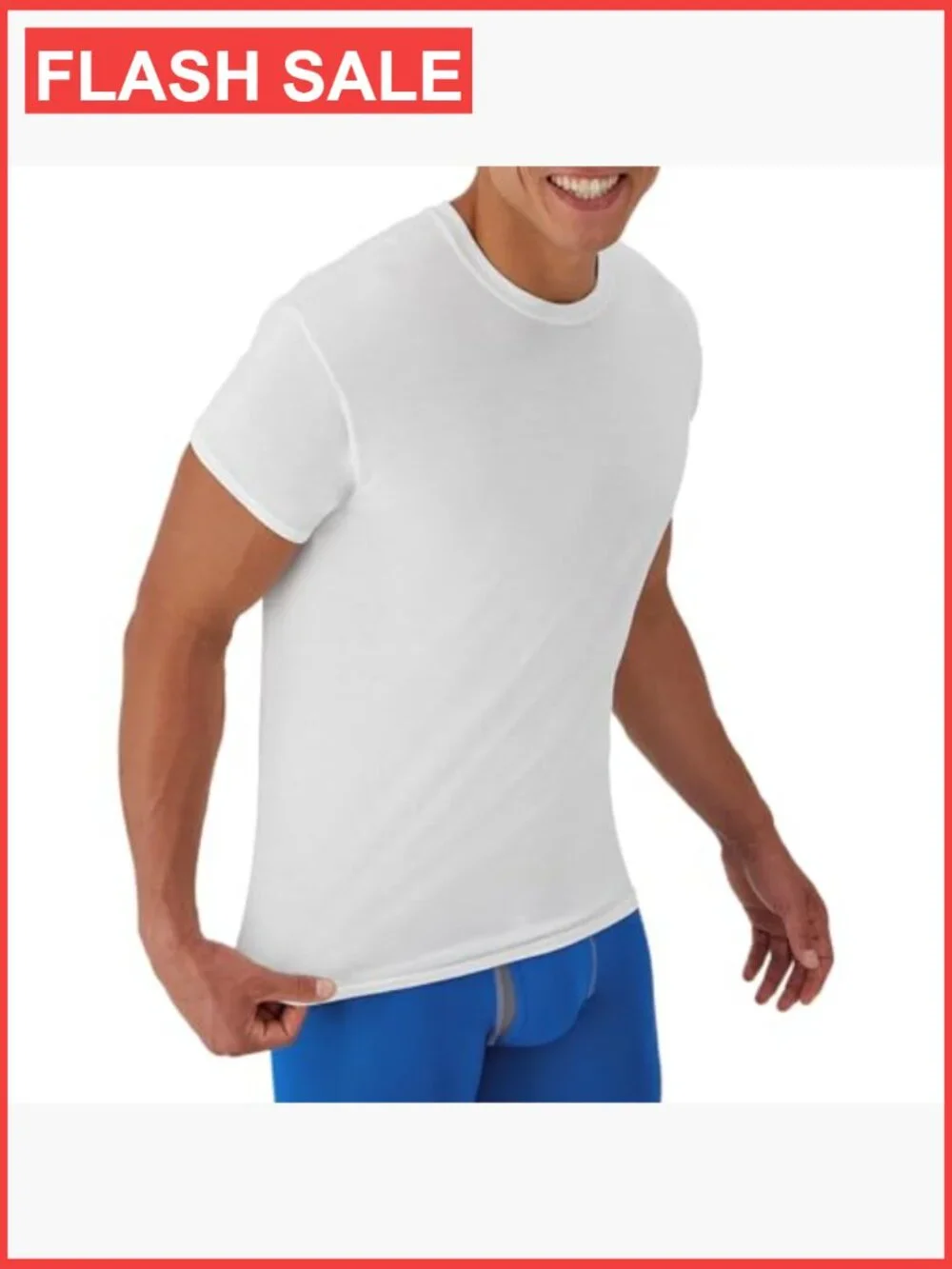 X-Temp Moisture-Wicking Performance Undershirt Crewneck 5-Pack